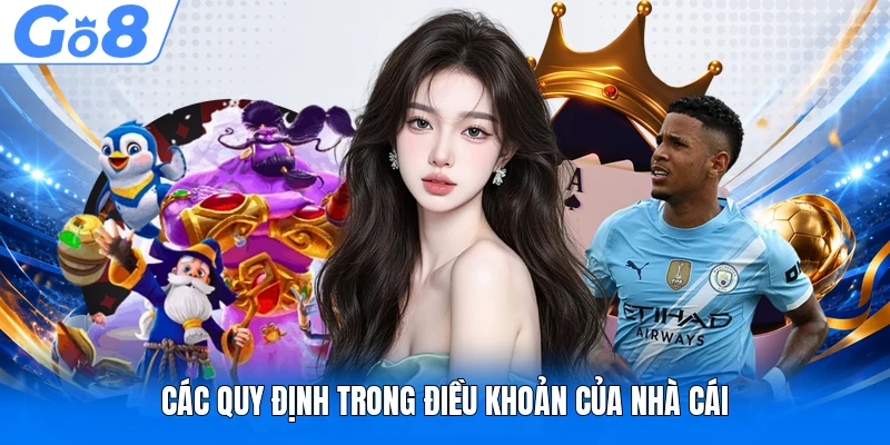 Các quy định trong điều khoản của nhà cái